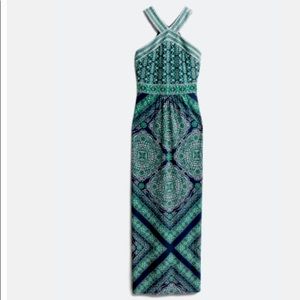 Wisp Halter Neck Maxi Dress